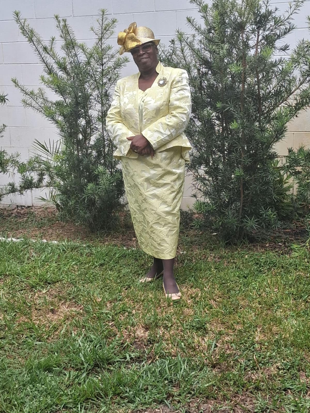 Overseer Pastor Fredericka Francis outdoors
